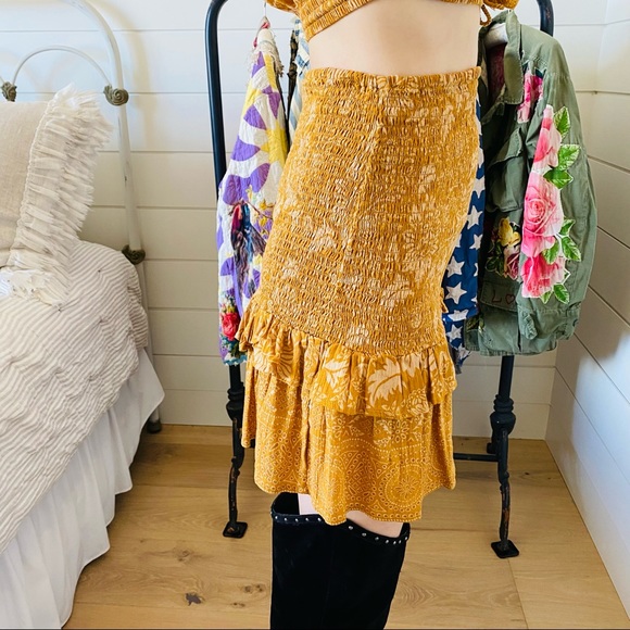 ♥️ Spell ♥️ Lioness Ruched Skirt - Picture 5 of 7